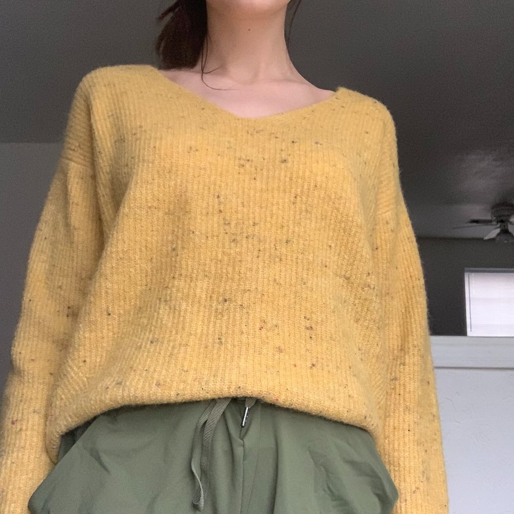 Yellow/Multicolor Sweater